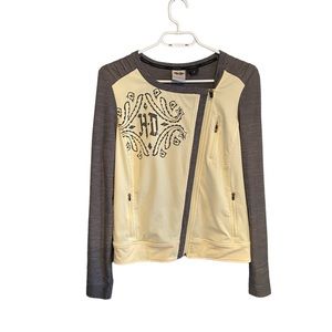 Harley Davidson A symmetric zip up jacket M